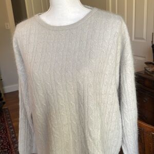 Vintage 90s Express Tricot Lambswool and Angora Sweater